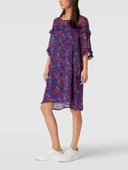 Мини-платье из вискозы с воланами, модель «LAURI» Atelier Reve