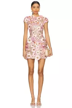 Мини-платье "Jasmine" Bronx And Banco, pastel pink multi
