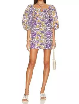 Мини-платье Jeanne с цветочным принтом Mango Grande Rhode, цвет mango floral print grande