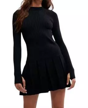 Мини-платье Эмми черного цвета Free People