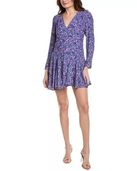 Мини-платье Joie Rowley, фиолетовый
