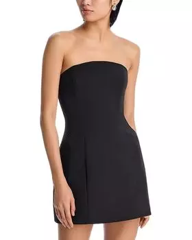 Мини-платье Karoline Hourglass Bardot, черный