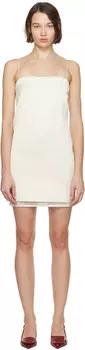 Мини-платье La Casa 'La robe Elica' JACQUEMUS, белый