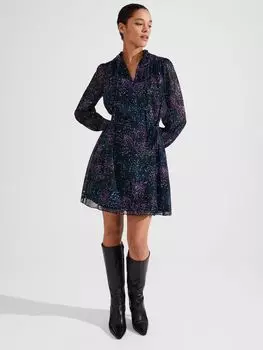 Мини-платье Lettie Hobbs, черный/мульти
