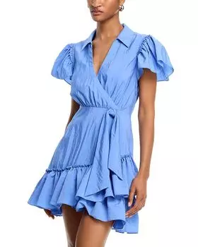 Мини-платье Lila Cinq Sept, синий