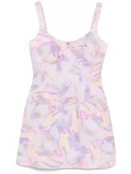 Мини-платье Линдон Acler, фиолетовый