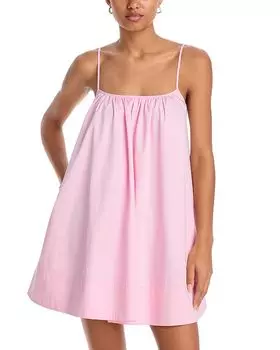 Мини-платье Линдси Solid & Striped, розовый