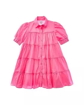 Мини-платье Little Peixoto Lola, розовый