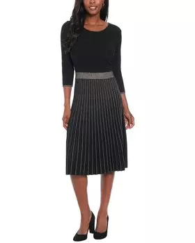 Мини-платье London Times, черный