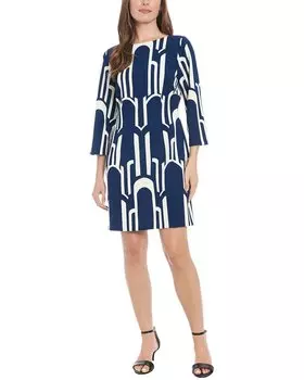 Мини-платье London Times, синий