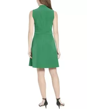 Мини-платье London Times, зеленый