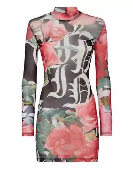 Мини платье LS PHILIPP PLEIN, мультиколор