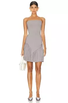 Мини-Платье люсиль Belle The Label, серый