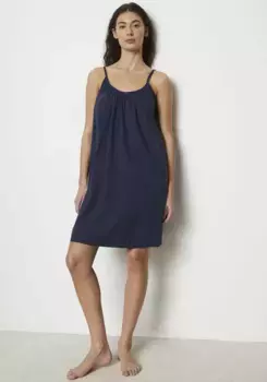 Мини-платье Marc O'Polo, легкое летнее платье на регулируемых бретелях, цвет морской волны