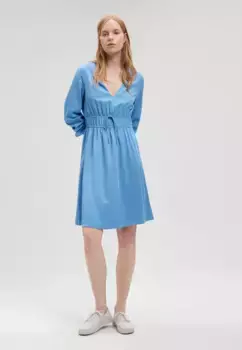 Мини-платье Mavi "MINI WOVEN DRESS", короткое платье, цвет Pacific Coast
