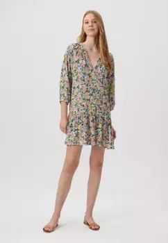 Мини-платье Mavi "SHORT DRESS", короткое платье, цвет Abstract Te X Ture Print