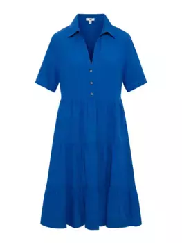 Мини-платье Mavi "WOVEN MINI DRESS", короткое платье, синий