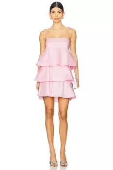 Мини-платье "Meet cute" Show Me Your Mumu, light pink .