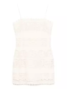 Мини-платье Mila Antik Batik, нейтральный