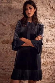 Мини-Платье Mint Velvet, серый