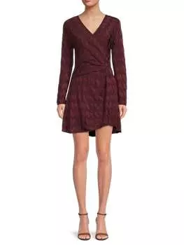 Мини-платье Missoni из смесовой шерсти chevron, decadent