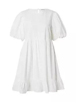 Мини платье Monki Dress, белый