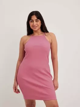 Мини платье NA-KD Dress, розовый