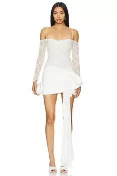 Мини-Платье najma Nbd, белый