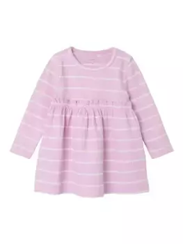 Мини-платье Name It "NBFKIANNA LS DRESS", цвет Pastel Lavender