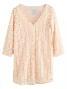 Мини платье Next Dress, нюд