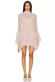 Мини-платье Norma Camila Coelho, dusty pink