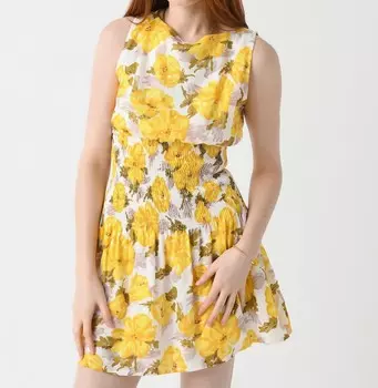 Мини-платье Novalee с цветочным принтом Isadora Faithfull The Brand
