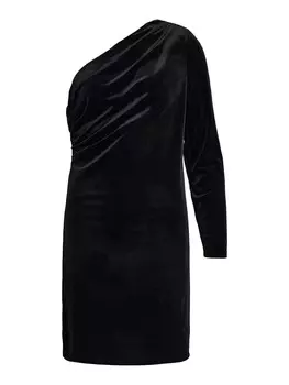 Мини платье OBJECT Dress Bianca, черный