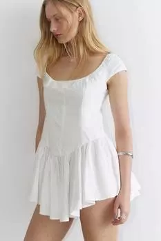 Мини-Платье облегающего кроя Monki, мультиколор