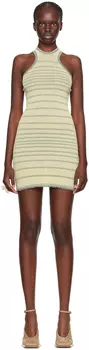 Мини-платье Off-White KNWLS Edition Jean Paul Gaultier