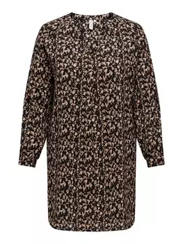 Мини платье ONLY Carmakoma Dress CARLUX, черный