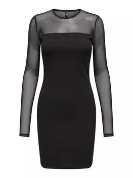 Мини платье ONLY Dress ONLNEW SANDY, черный
