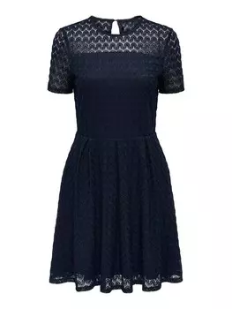 Мини платье ONLY Dress PATRICIA, ночной синий