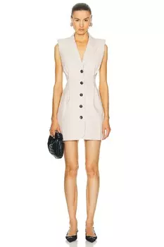 Мини-платье от Marianna Hendry L'Academie, бежевый