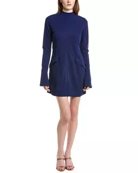 Мини-платье от My Lovers To My Lovers, синий