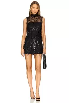 Мини-Платье падма House Of Harlow 1960, черный