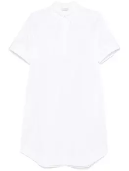 Мини-платье Peserico из поплина, белый