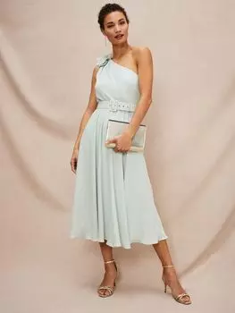 Мини-платье Phase Eight Kiki на одно плечо, светло-зеленый