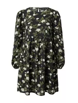 Мини платье PIECES Dress SABINE, черный