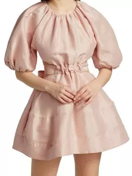 Мини-платье Psychedelia с вырезами Aje, цвет Color