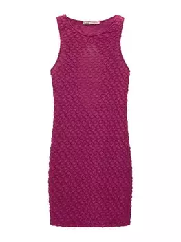 Мини платье Pull&Bear Dress, фуксия