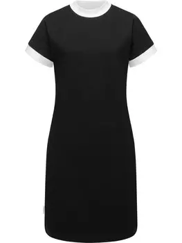 Мини платье Ragwear Dress Katchi Solid, черный