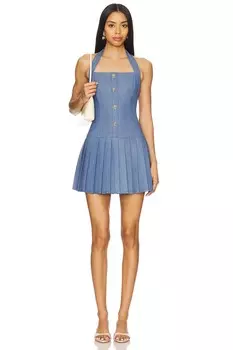 Мини-платье Raquel Line & Dot, blue