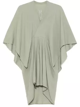 Мини-платье Rick Owens Half Moon, зеленый