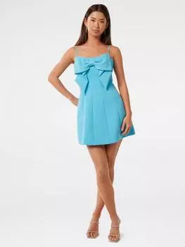 Мини-платье с бантом спереди от хейли Forever New, цвет Aquarius